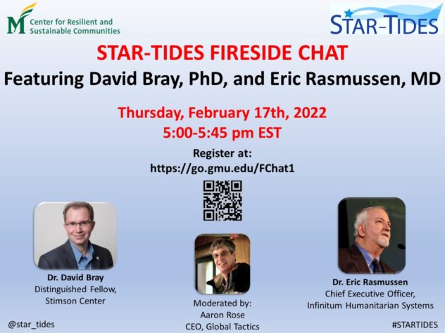 STAR-TIDES Fireside Chat, Sustainable Resilience in a World of Interconnected Disruptions