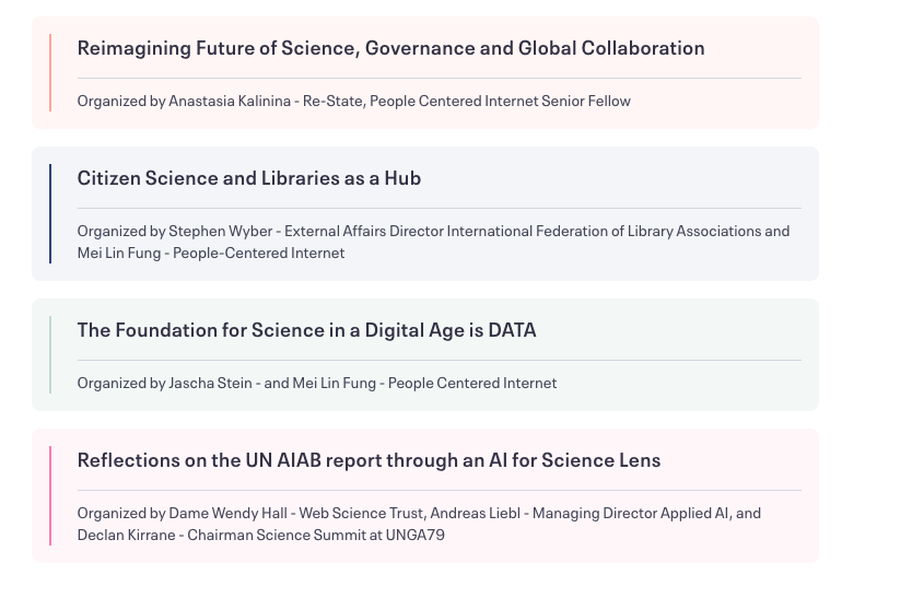 UN Science Summit: Digital regulation series